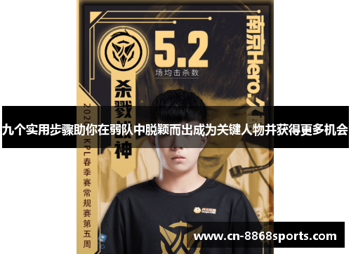 九个实用步骤助你在弱队中脱颖而出成为关键人物并获得更多机会